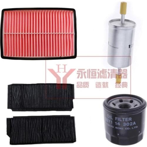Set filters for mazda 3 / mazda 5 air filter + cabin air condition+ Oil filter + fuel filter