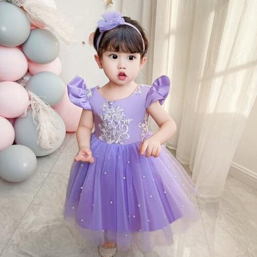 Toddler dresses girls dress princess dress Kids 1-5y birthday dress for girl baptism dress for baby girl christening vestidos