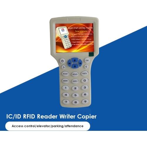 RFID Reader Replicator Writer Duplicator Multifunctional ID IC Cards 13.56Mhz LCD Duplicator 125Khz Replicator Card Screen For