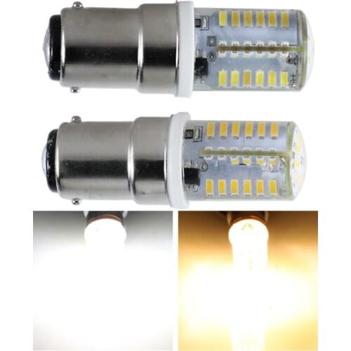 Ampoule b15 led bulb 12V 3W super B15D energy saving lamp for sewing machine boat Decor Lighting 12 volt mini home silicon light