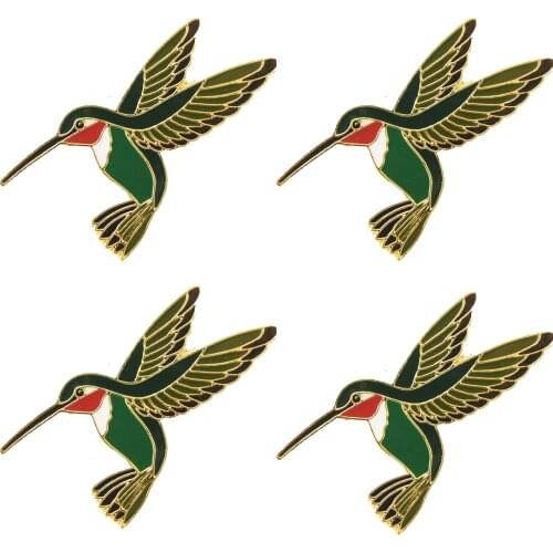 LOTS 5pcs Hummingbird Lapel Pin