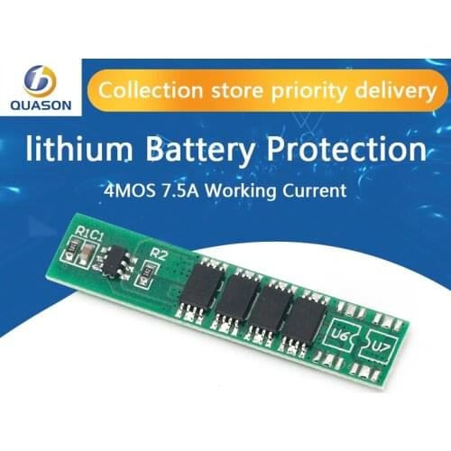 1S 5A 3.7V li-ion BMS PCM battery protection board pcm for 18650 lithium ion li battery