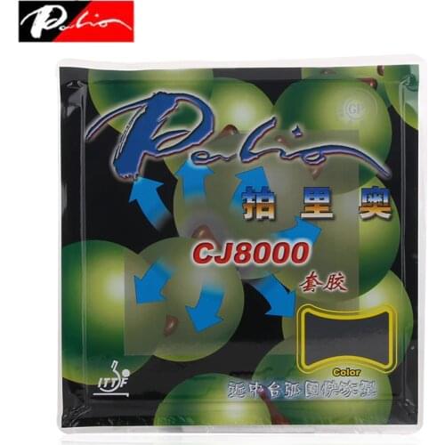 2 Pcs Palio Cj8000 Loop With Fast Attack Pips-in Table Tennis / Pingpong Rubber With Sponge (h36-38) Raquete De Ping Pong