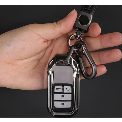 Zinc Alloy Car Remote Key Cover Case Protective For Honda 2016 2017 CRV Pilot Accord Civic Fit Freed keyless entry car styling