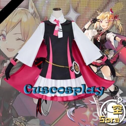 Game Arknights Sora Cosplay Costume Idol Girl Dress Christmas Halloween Costumes for Women