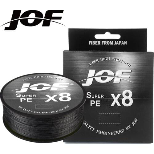 JOF8 Strands PE Braid Floating Fishing Line Japan Super Strong 300M Multifilament