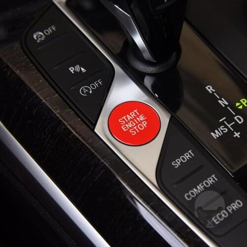 One Click Scratch-resistant Interior Decoration Engine Car Engine Start Stop Button Car for BMW 3 Series G20 G05 G06 G07 G14 G29
