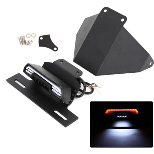 Topteng License Plate Holder Frame Bracket fit for YAMAHA BOLT R-SPEC XV950R 2014-2019 Motorcycle Accessories Parts