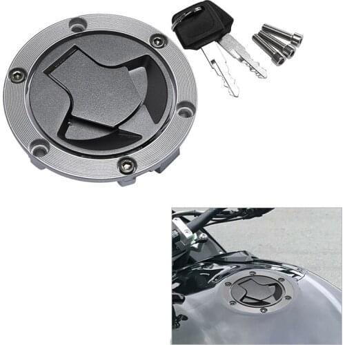 Motorcycle Fuel Gas Tank Cap Cover Lock Key For Kawasaki EX250 Ninja 250R EX300 ER250