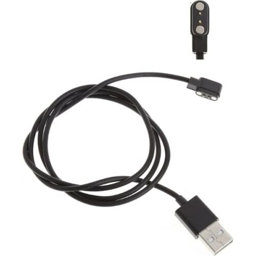 80cm Magnetic USB Charge Charging Cable Cord For Smart Watch with Magnetics Plug 2.84mm Q81E