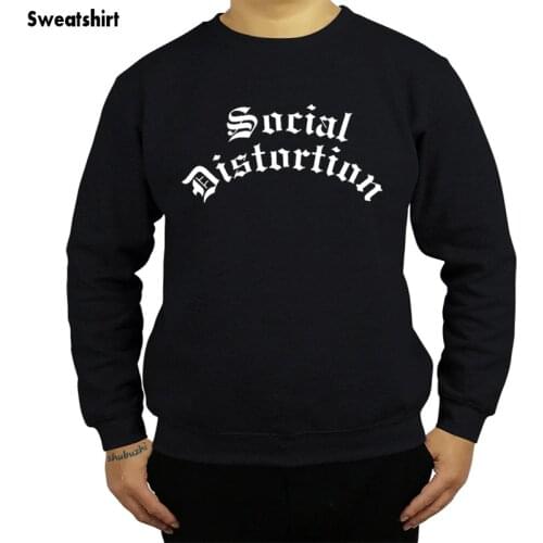 Social Distortion Fan hoodies Punk Rockabilly Emo Punkrock shubuzhi brand mens sweatshirt fashion hoodies euro size