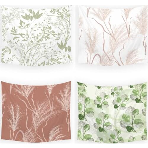 Flower leaves tapestry wall hanging tapestry anime tapestry psychedelic wall hanging wall tapestry abstract kawaii tapestry home