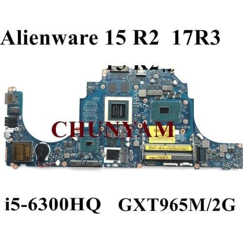 NEW LA-C912P i5-6300HQ GTX965M 2GB For DELL Alienware 15 R2 17 R3 Game Laptop Notebook Motherboard CN-0X1DJ6 X1DJ6 Mainboard