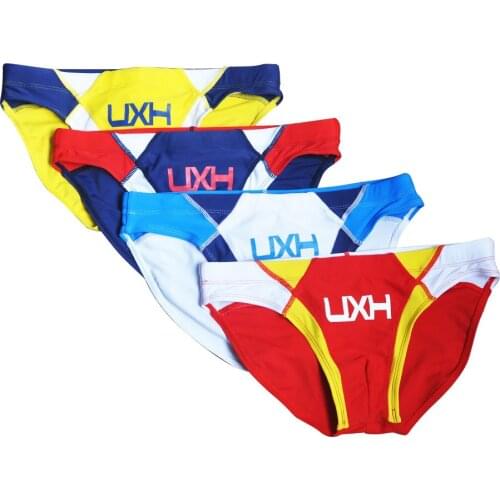 New Japanese Style Color Matching Swimsuit Mens Beach Sports Swimming Trunks Sexy Bikini Swimsuit Hot Spring Swimming Trunks