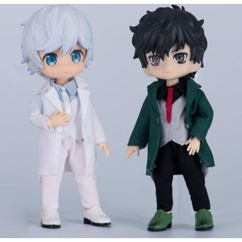 Ob11 GSC Doll Clay Doll coat 1/12 BJD Doll trench coat doll clothes Doll Accessories