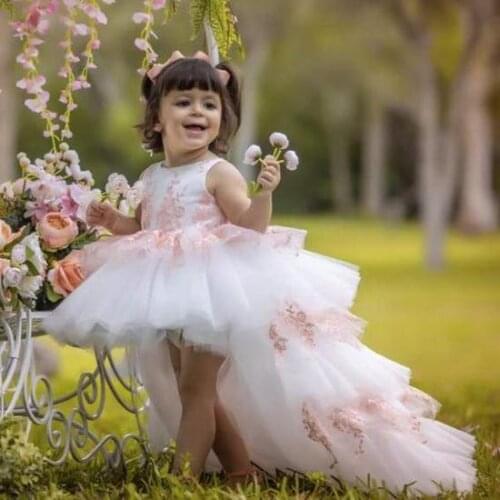 Princess Dress for Girls 1 Year Baby Girl Birthday Dress Cake Outfit Infant Dresses 12M Vestidos Infantil