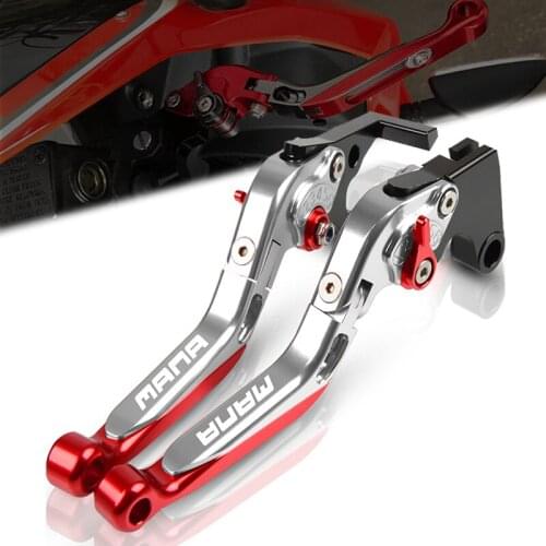 Motorcycle Adjustable Clutch Brake Levers FOR APRILIA MANA 2007-2012 CNC Aluminum Handbrake Accessories 2011 2010 2009 2008