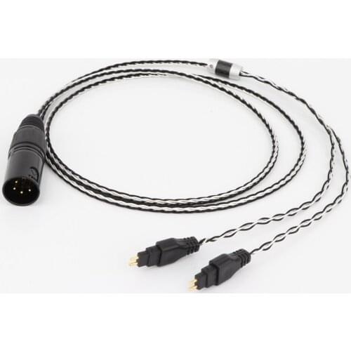 High Quality XLR 4pins balanced cable for HD600/HD650/HD580 to PonoPlayer/XLR/A&K/Onkyo