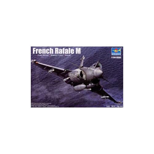 1:144 French Rafale M Fighter Plastic Assemble Airplane Model Toy
