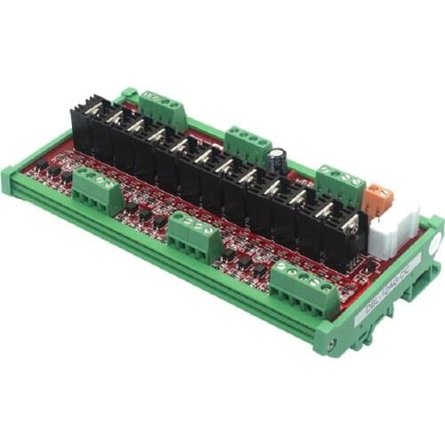 12-way PLC DC output amplifier board transistor control board isolation board non-contact relay 12AG-DC