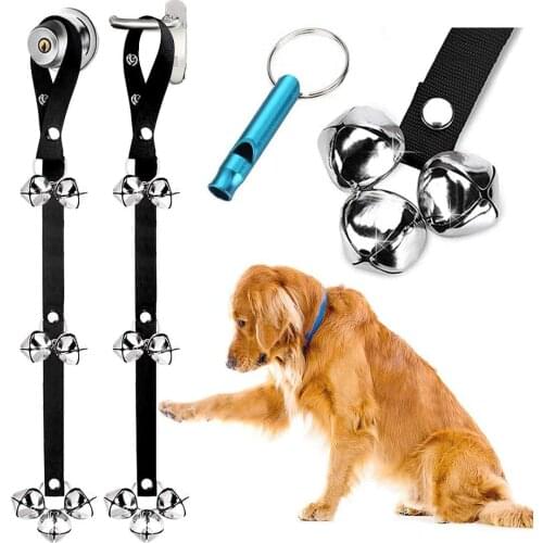 2 Pack Dog Doorbells Premium Quality Training Potty Great Dog Bells Adjustable Door Bell Dog Bells for Potty Training