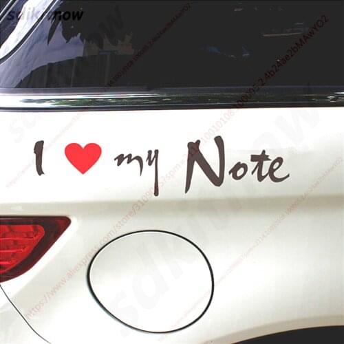 28x6.8cm Car Body Decal Bumper Sticker Styling Door Window Decoration For NISSAN NOTE E11 E12 2008 2014 accessories