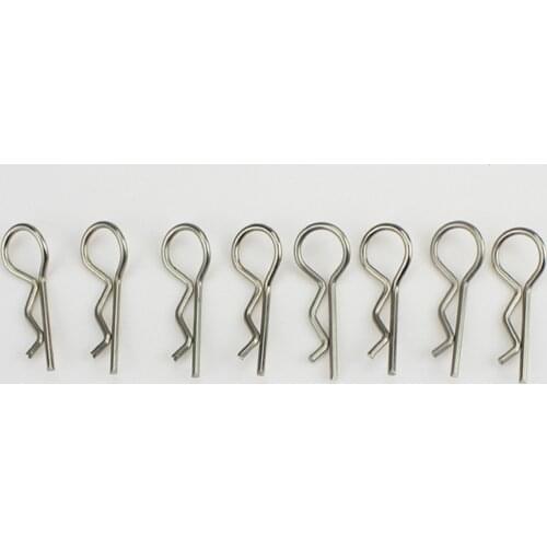 8 Pieces RC Body Clips for WLTOYS 124018 124019 1/12 RC Car Buggy Crawler Replacement Spare Parts