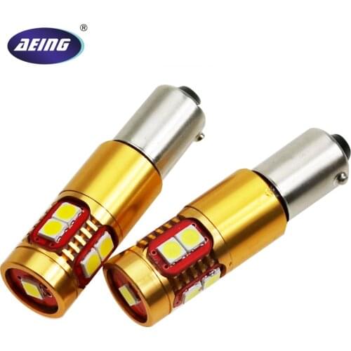 AEING 2*BA9S T4W/BAY9S H21W/BAX9S H6W No OBC/Canbus Error Free Led Wedge Parking/indicator/Turn signal Light lamp Bulbs