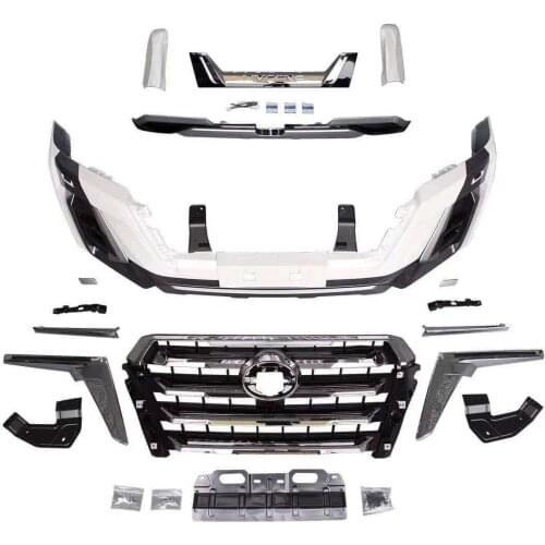 Crazy2021 Fit For Toyota Land Cruiser LC200 Bumper Modification Surround Grid
