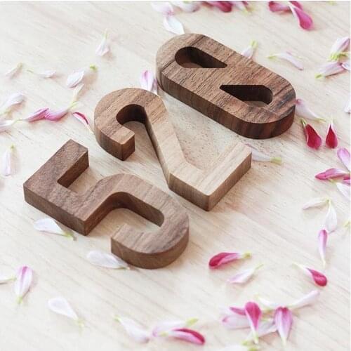 80mm Decorative Wooden House Number Garden Address Street Digital Sign Plates Door Plaque Numbers For Home Apartment Mailbox 0-9