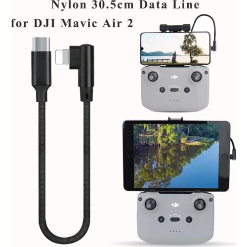 Tablet Phone Data Cable Line Remote Controller OTG Data Line Type-C IOS Data Connector for DJI Mavic Air 2 Mini 2 Accessories