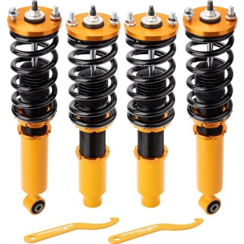 4pc Shock Absorber New Coilover Kits For Honda CR-V 1996-2001 Adjustable Height Coilover Suspension