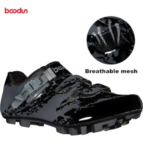 BOODUN Cycling Shoes MTB Road Bike Men Breathable Sneakers Sapatilha Ciclismo Self-Locking Outdoor Professional Bicycle Shoes