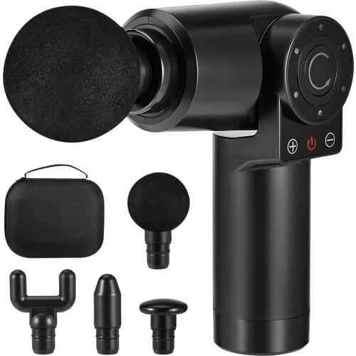 Massage Gun Mini Pocket Massager Deep Muscle Vibration Relief Pain Relax Fitness Therapy for Body Massage Relaxation