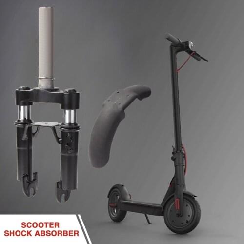 Electric Scooter Modified Shock Absorber + Mudguard Front Fork for M365 Pro Front Mud Guard for Xiaomi M365 Pro Pro2 Accessories