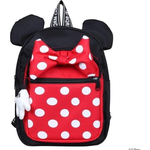 Disney Mickey School Bag Minnie for Boys Girls baby Bag Children Backpack Kindergarten Backpack kid School Bags Satchel