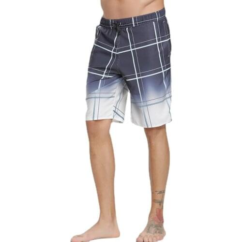 Sbart men UV Rash Guard Yacht beach shorts fifth Loose shorts quick dry swimming trunks UV diving shorts bunch Sunscreen surfing