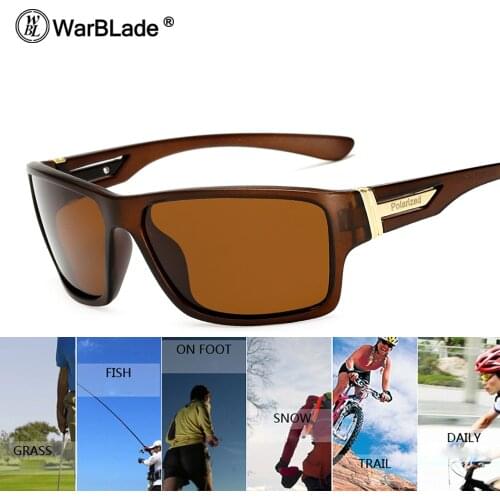 WarBLade Brand Promote Polarized Sunglasses New 2020 Sunglasses Men Glasses Polaroid Lens Gafas De Sol UV400 Points