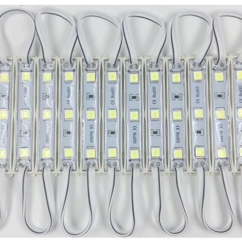 LED module SMD 5054 LED back light module for sign DC12V 3 led 1W 120lm IP65 CE 70mm*10mm high bright