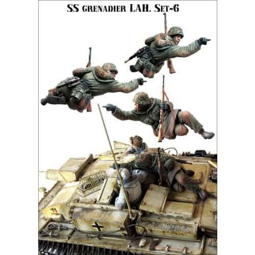 [tuskmodel] 1 35 scale resin model figures kit E66