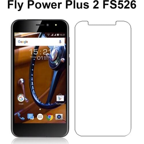 Tempered Glass For Fly Power Plus 2 FS526 Screen Protector Mobile Phone LCD Front Film For Fly Power Plus 2 Glass Protector