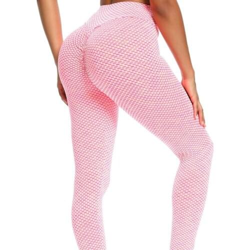 ATHVOTAR Sexy Bubbles Seamless Leggings Women Fitness Push Up Women Legging Sports Jacquard Booty Lifting High Waist Leggins