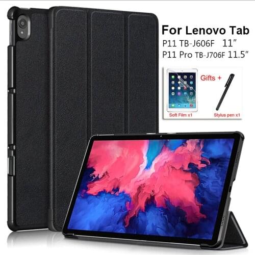 2020 New For Lenovo Tab P11 TB-J606F Tablet Cover Case For For Lenovo Tab P11 Pro TB-J706F Case P11 Pad/ Pad Pro 11/11.5 inch