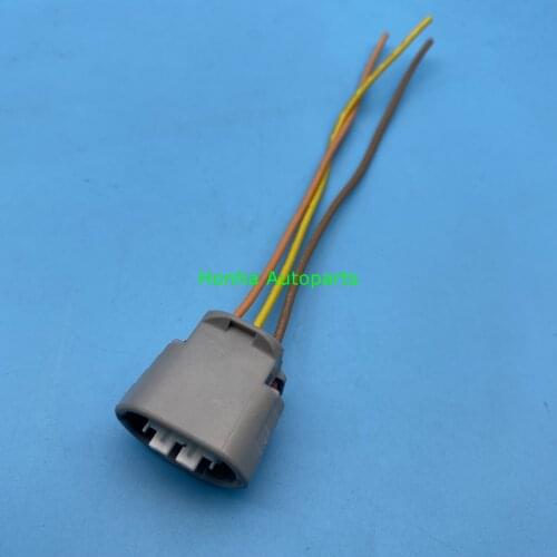 3 Pin way 090 TS female Generator plug auto connector 6189-0443 wire harness