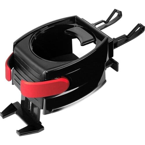 Bekerhouder Auto Supplies Car Cup Drink Bottle Holder Air Vent Outlet Water Bottle Phone Stand Black Drink Cup Holders car