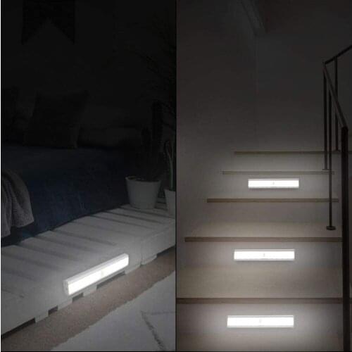 Wireless LED Under Cabinet Light PIR Motion Sensor Lamp LEDs for Wardrobe Cupboard Closet Kitchen Lighting Led Night Light