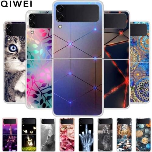 For Samsung Galaxy Z Flip 3 Case Hard PC Phone Back Cover For Galaxy Z Flip 3 ZFlip 3 Flip3 Protective Shells ZFlip3 2021 Fundas