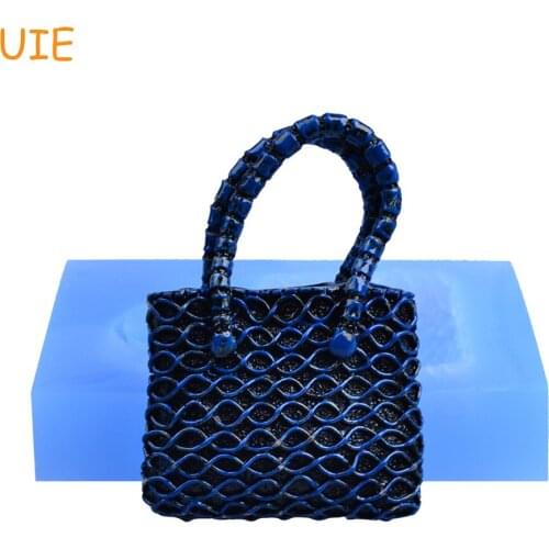 FYL695U Girl Wallet Handbag & Bag & Purse Silicone Fondant Soap 3D Cake Mold Cupcake Jelly Candy Chocolate Decoration Baking