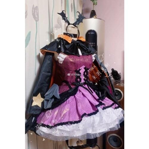 Cosplay costumes Lovelive Maki Nishikino Halloween pumpkin Stage version LL
