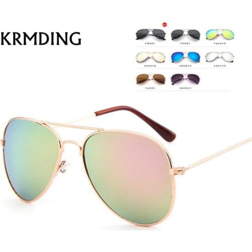 KRMDING Fashion 2019 baby child sunglasses boy girl child sunglasses goggles Uv400 Oculos De Sol Feminino